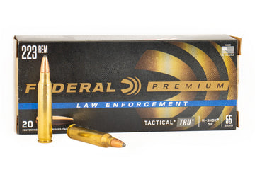Federal Tactical TRU 223 Remington Ammo 55 Grain Soft Point - 20rd Box
