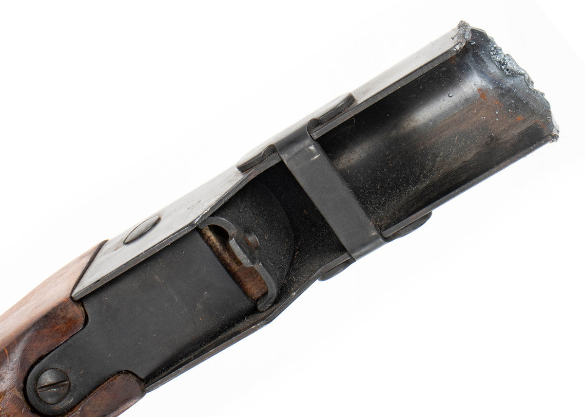PPS43 Fixed Wooden Stock with Rear Trunnion attached to Cut Receiver