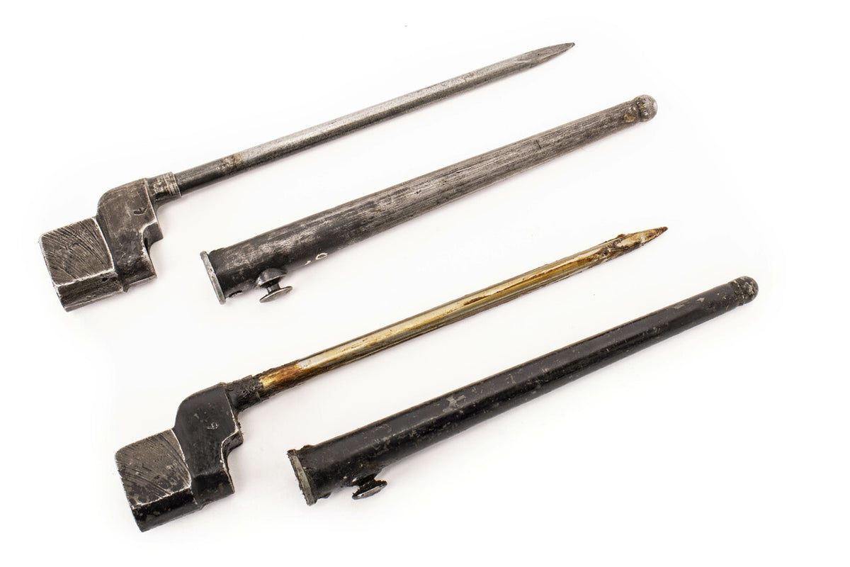 Enfield #4 MKII Spike Bayonet w/Sheath - V.N.S. Viners LTD.