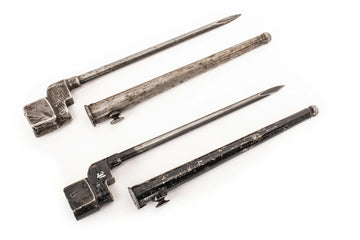 Enfield #4 MKII Spike Bayonet w/Sheath - N30 Howard & Bullough