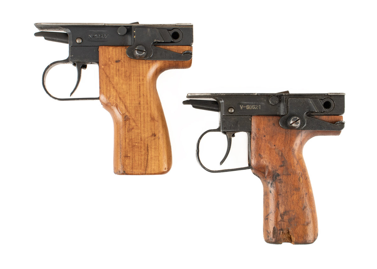 Czech UK CZ 59 Grip Assemblies - Cracked Wood