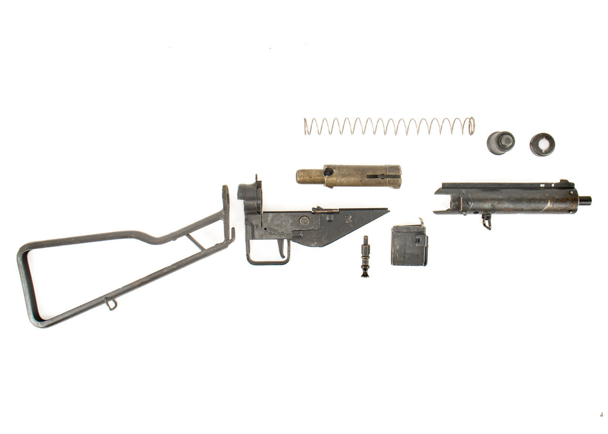 Sten M.C MKIII 9mm Parts Kit with Original Barrel and Skeleton / Loop stock