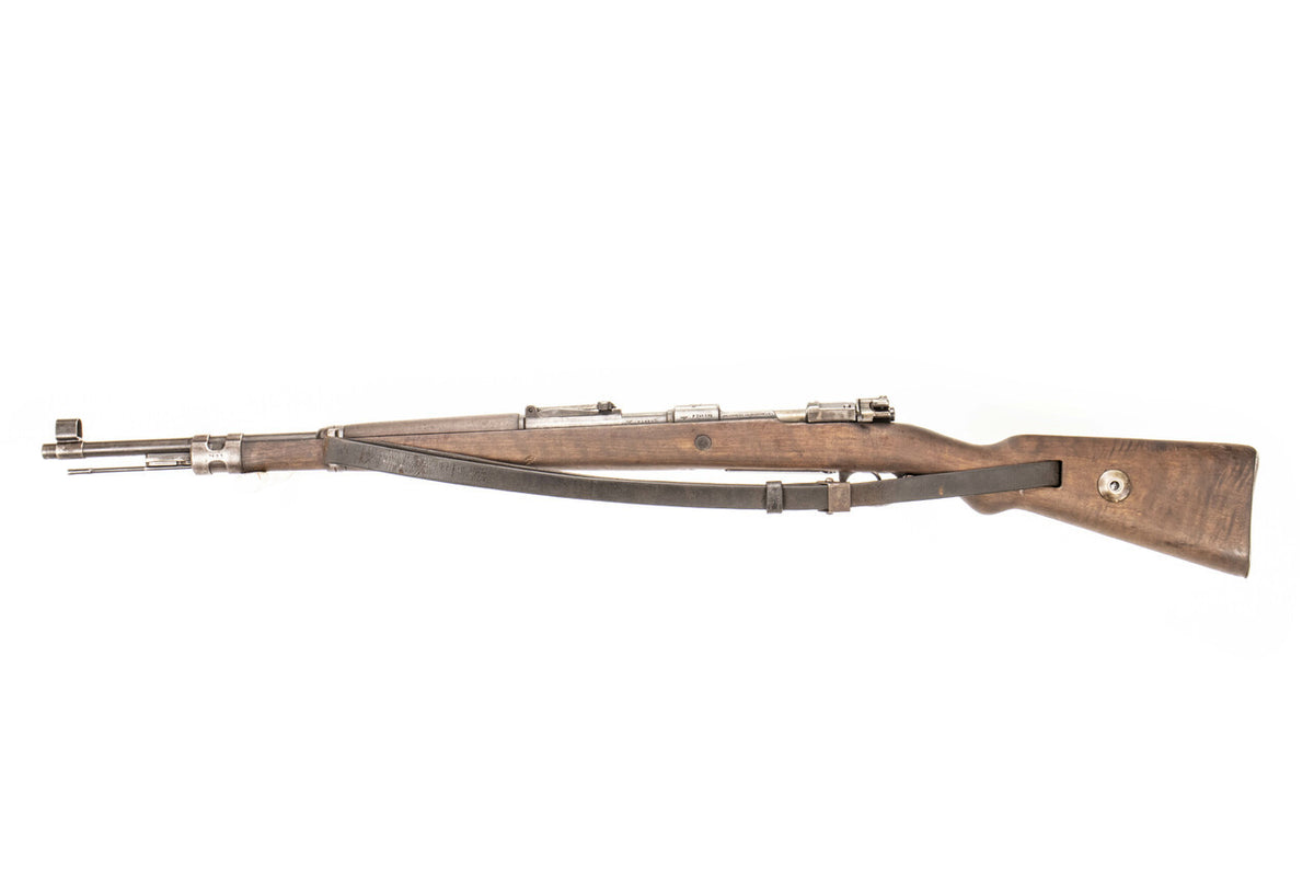 German-Portuguese K98 M937B Mauser Rifle - Historical 8mm Collector's Piece with Crest - Non-Matching Bolt  - Good