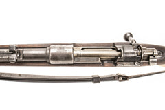 German-Portuguese K98 M937B Mauser Rifle - Historical 8mm Collector's Piece with Crest - Non-Matching Bolt  - Good