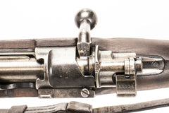 German-Portuguese K98 M937B Mauser Rifle - Historical 8mm Collector's Piece with Crest - Non-Matching Bolt  - Good