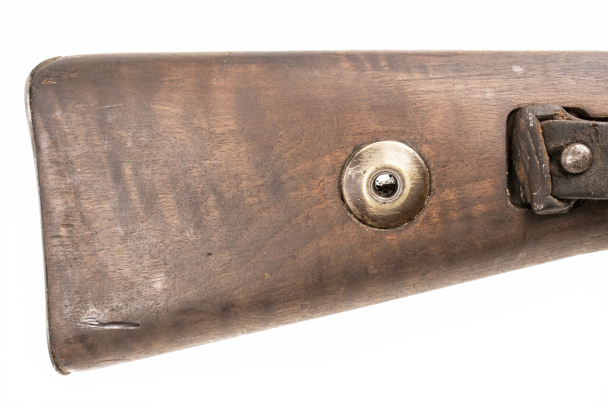 German-Portuguese K98 M937B Mauser Rifle - Historical 8mm Collector's Piece with Crest - Non-Matching Bolt  - Good