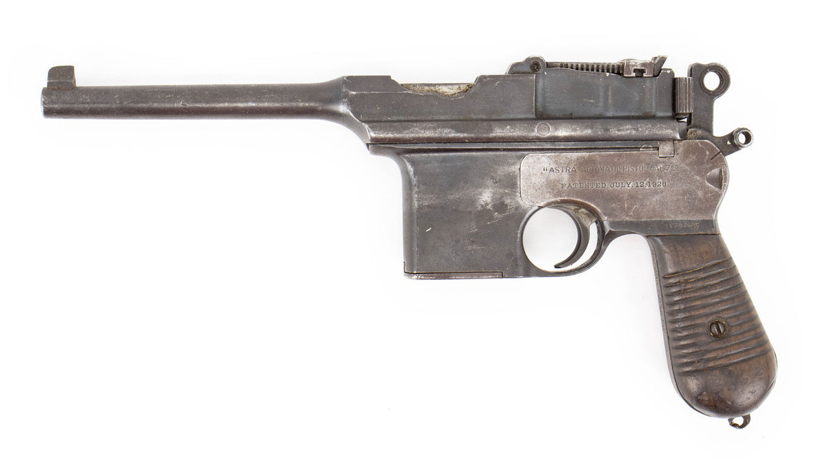 Astra Model 900 7.63x25mm Mauser/9mm Largo Pistol - C&R Eligible - No Rifling