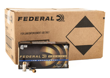 Federal 40 S&W HST Tactical 1000rd Case 165gr P40HST3