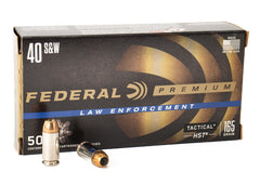 Federal 40 S&W HST Tactical 1000rd Case 165gr P40HST3