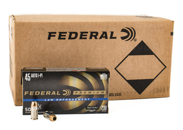 FEDERAL HST PREMIUM 45ACP +P 230GR JHP 1000RD CASE P45HST1