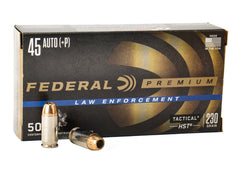 FEDERAL HST PREMIUM 45ACP +P 230GR JHP 1000RD CASE P45HST1