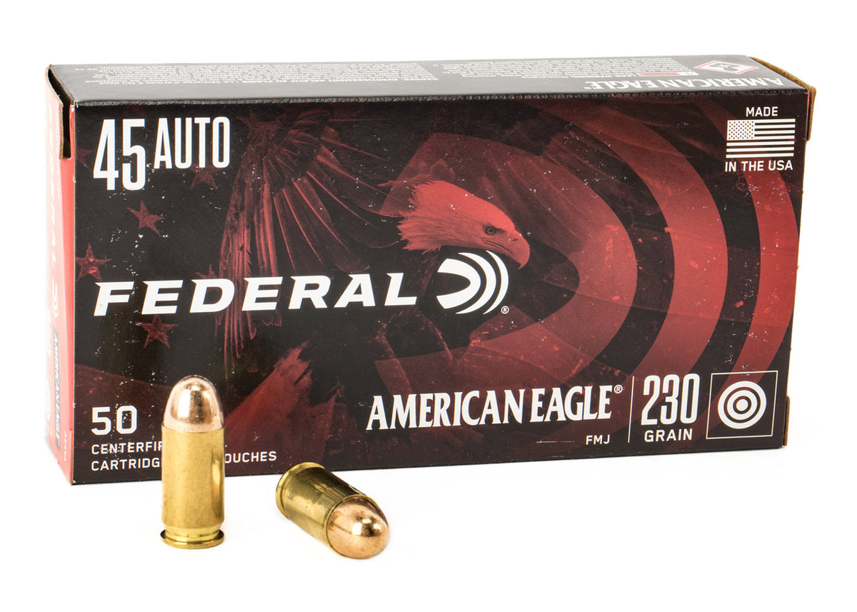 Federal  American Eagle 45 ACP 230 gr FMJ 1000rds
