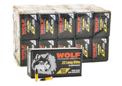 Wolf Match Extra 22 LR 40 gr Round Nose 500 Round Box
