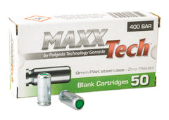 MAXXTech 9mm P.A.K. Blank Cartridges – 3000 Round Case