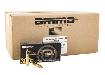 Ammo Inc 300 Blackout 150 gr FMJ - 500rd Case