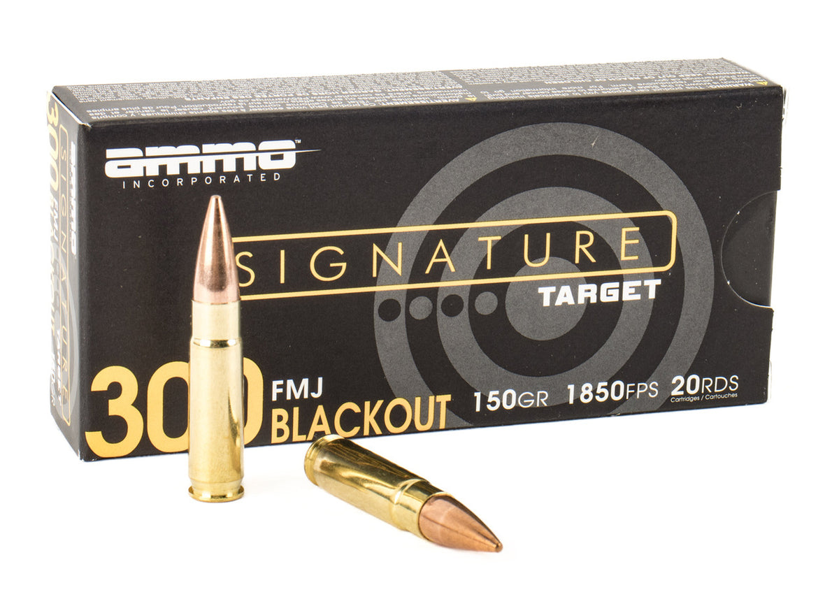 Ammo Inc 300 Blackout 150 gr FMJ - 500rd Case