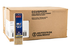 CCI 31 22 LR Mini Mag 36gr Copper Plated 5000rd Case