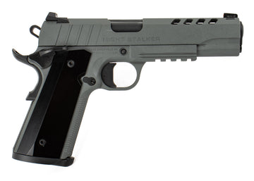 TISAS 1911 Night Stalker 10mm Auto 5" Grey - 8+1 Capacity Semi-Auto Pistol with Threaded Barrel