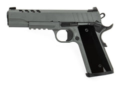 TISAS 1911 Night Stalker 10mm Auto 5" Grey - 8+1 Capacity Semi-Auto Pistol with Threaded Barrel