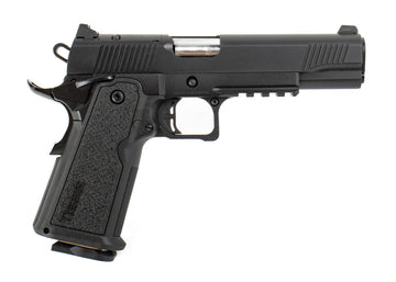 Tisas 1911 Duty Double Stack 9mm Luger 17+1 5" Barrel Black Cerakote Optics Ready Polymer Grip