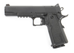 Tisas 1911 Duty Double Stack 9mm Luger 17+1 5" Barrel Black Cerakote Optics Ready Polymer Grip