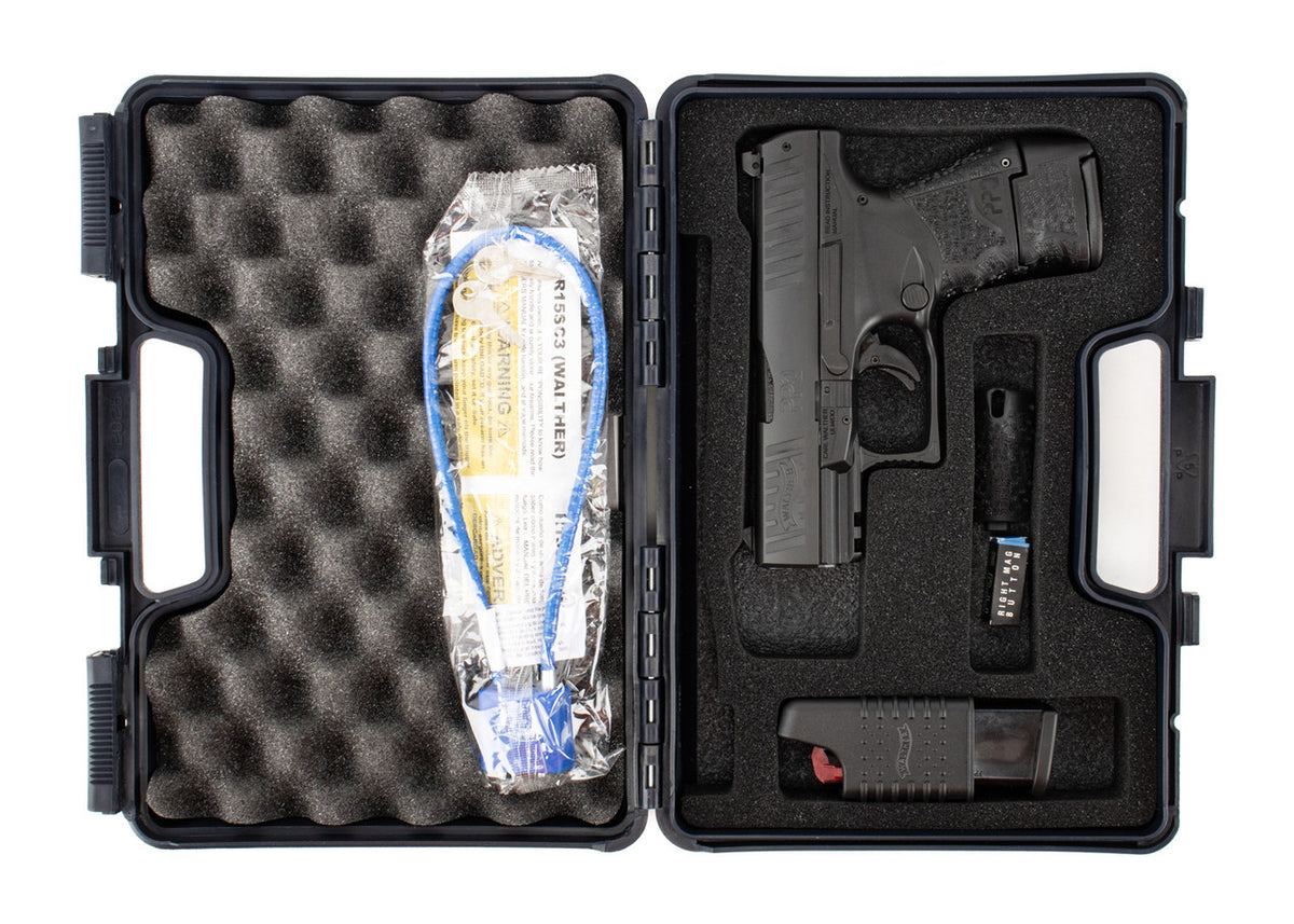 Walther PPQ M2 Sub-Compact 9mm 3.5" 15+1 Black Tenifer - New with 2 Magazines