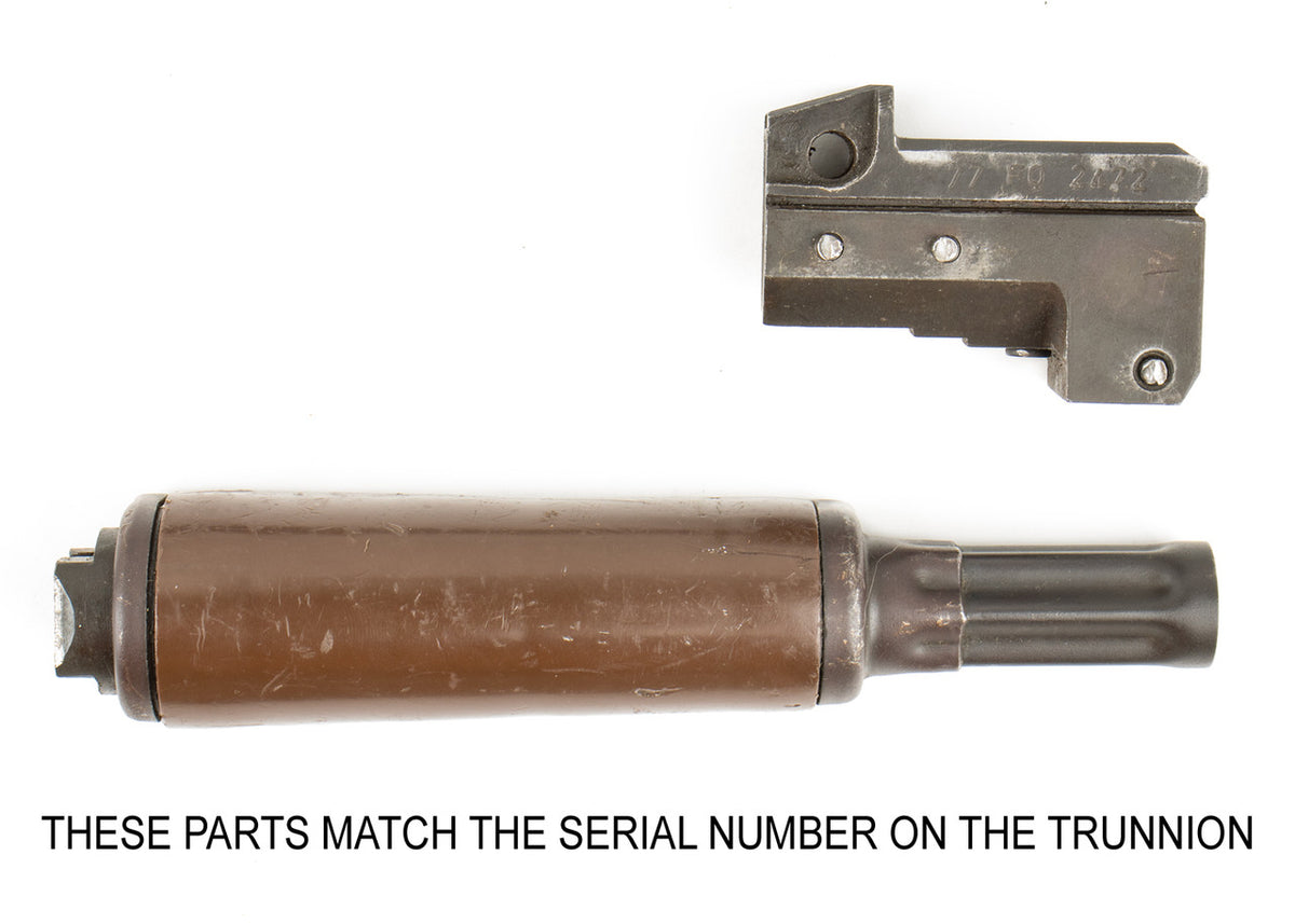 East German MPI KMS72 AK-47 Parts Kit 7.62x39 - Side Folding Stock - Non-Matching - All German - Serial F02472