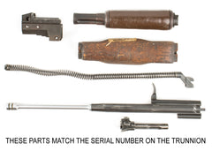 East German MPI KMS72 AK-47 Parts Kit 7.62x39 - Side Folding Stock - Matching - Serial DR4396