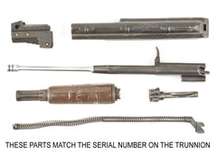 East German MPI KMS72 AK-47 Parts Kit 7.62x39 - Side Folding Stock - Matching - Serial FO0162