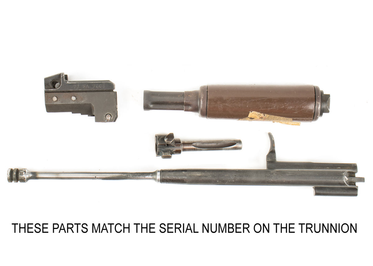 East German MPI KMS72 AK-47 Parts Kit 7.62x39 - Side Folding Stock - Matching - Serial FA7006