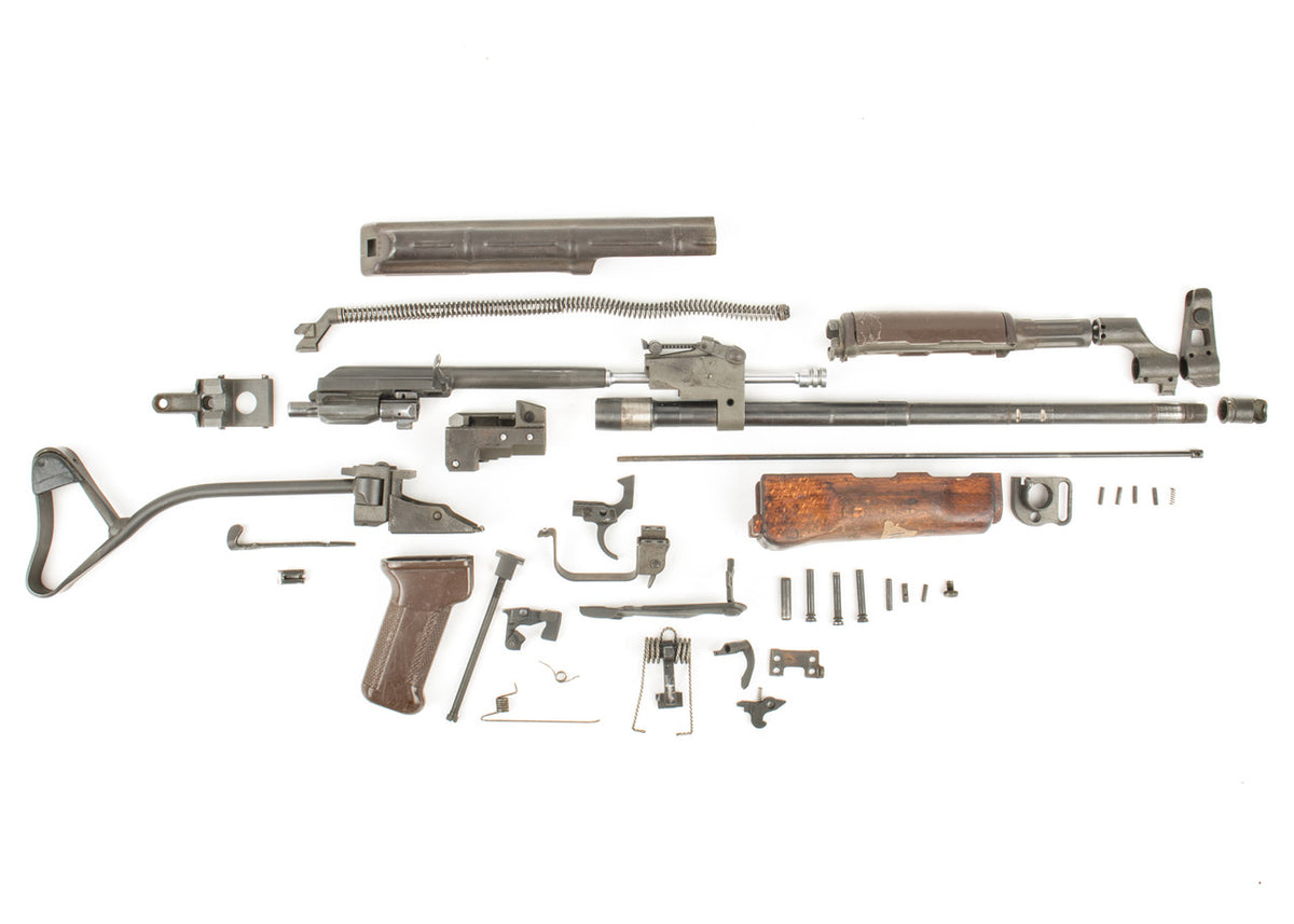 East German MPI KMS72 AK-47 Parts Kit 7.62x39 - Side Folding Stock - Non-Matching - Serial HU0541