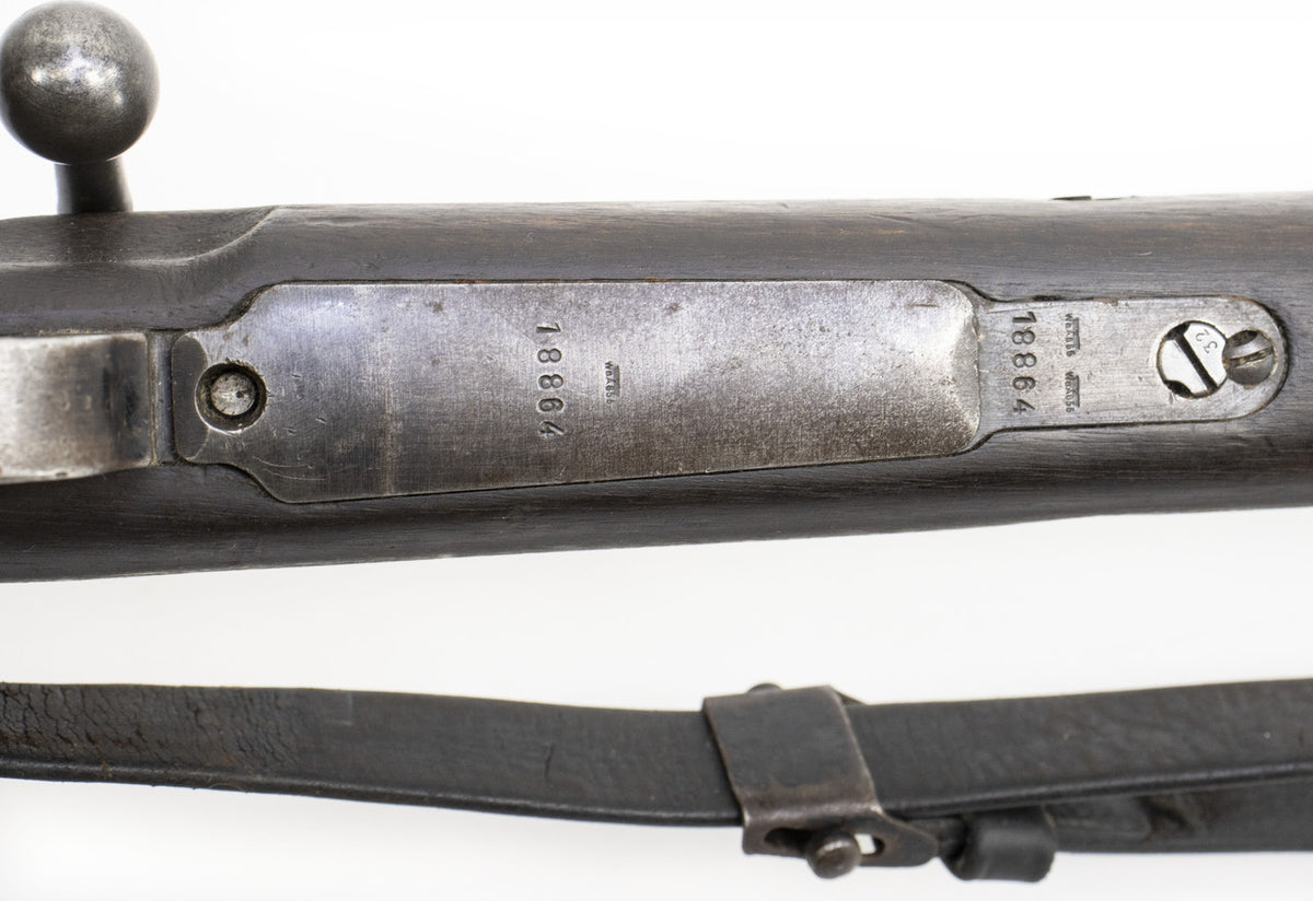 German Kar98k M937B 8mm WWII (Portuguese Contract) Mauser - Matching Bayonet and Serial Number F18864PB
