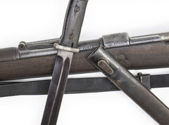 German Kar98k M937B 8mm WWII (Portuguese Contract) Mauser - Matching Bayonet and Serial Number F18864PB