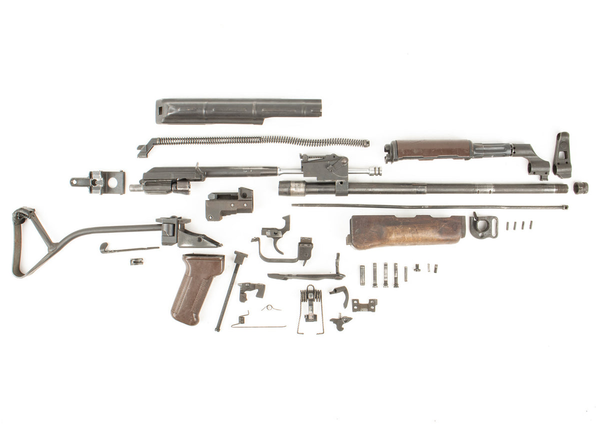 East German MPI KMS72 AK-47 Parts Kit 7.62x39 - Side Folding Stock - Non-Matching - Serial DX0941