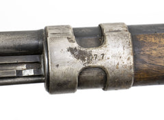 German Kar98k M937B 8mm WWII (Portuguese Contract) Mauser - Matching Bayonet and Serial Number F14077