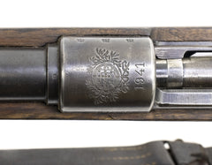 German Kar98k M937B 8mm WWII (Portuguese Contract) Mauser - Matching Bayonet and Serial Number F14077