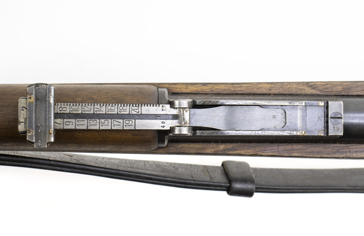 German Kar98k M937B 8mm WWII (Portuguese Contract) Mauser - Matching Bayonet and Serial Number F14077