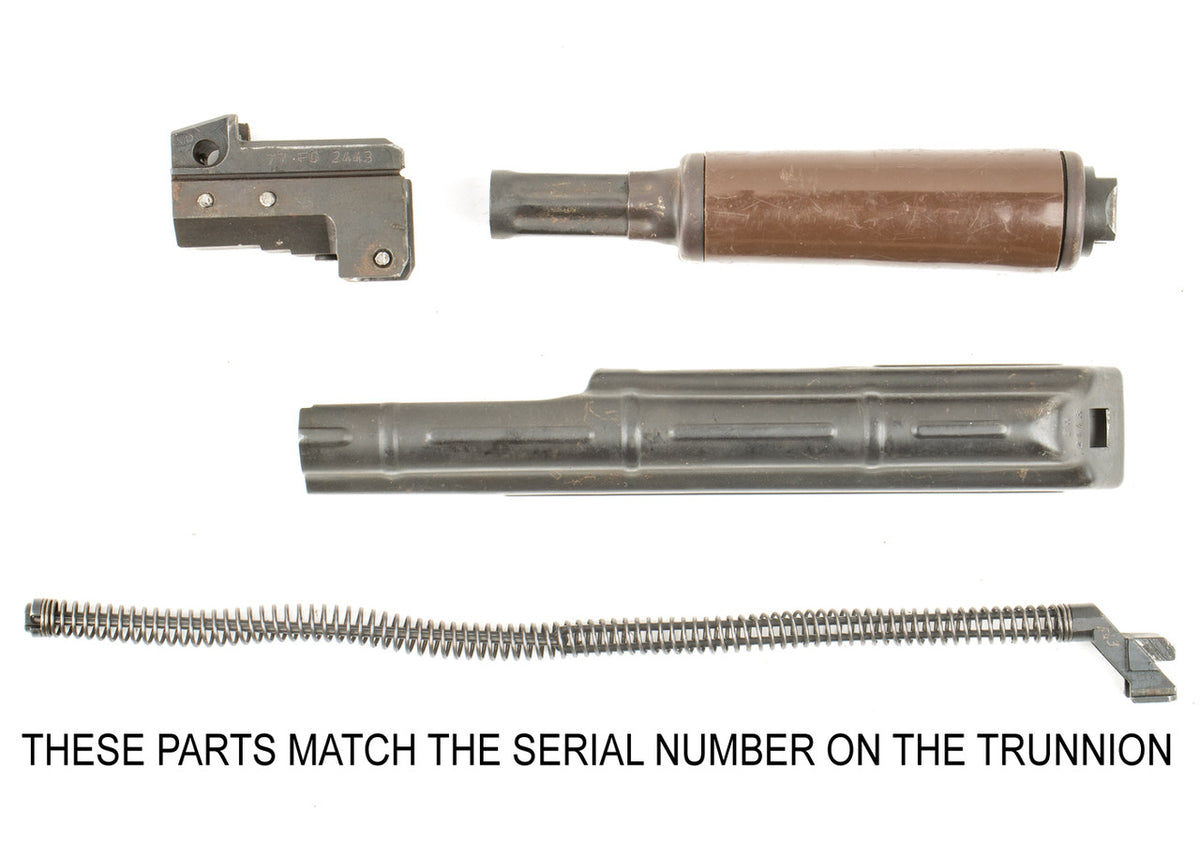 East German MPI KMS72 AK-47 Parts Kit 7.62x39 - Side Folding Stock - Non-Matching - Serial FO2443