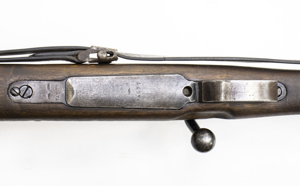 German Kar98k M937B 8mm WWII (Portuguese Contract) Mauser - Matching Bayonet and Serial Number F14077