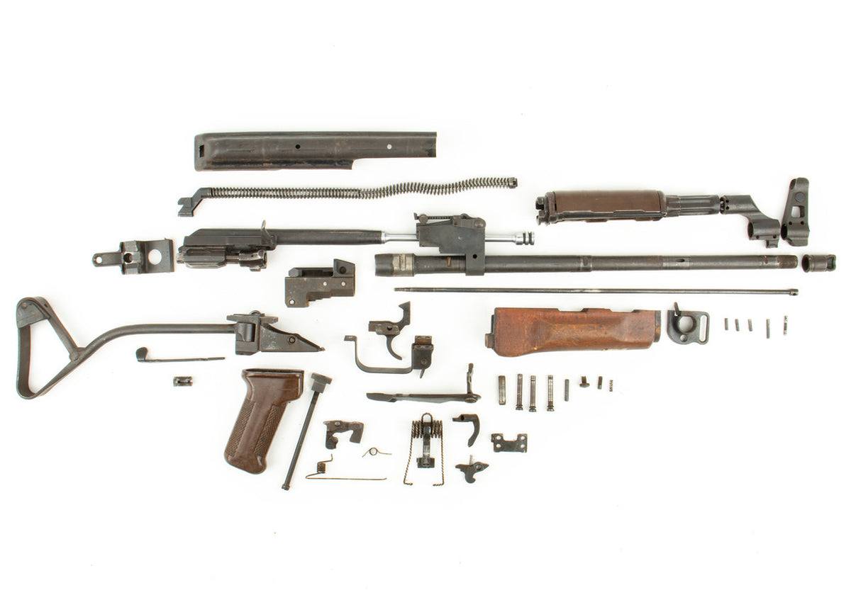 East German MPI KMS72 AK-47 Parts Kit 7.62x39 - Side Folding Stock - Non-Matching - Serial HA5469
