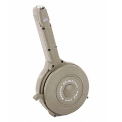 RWB 9mm 50rd Drum Magazine - Dark O.D. Green