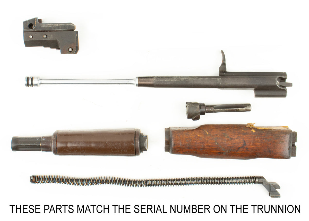 East German MPI KMS72 AK-47 Parts Kit 7.62x39 - Side Folding Stock - Non-Matching - Serial DA4914