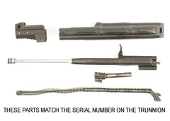 East German MPI KMS72 AK-47 Parts Kit 7.62x39 - Side Folding Stock - Matching - Serial LE0517