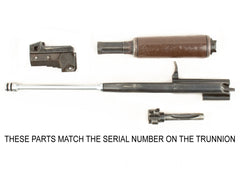 East German MPI KM AK-47 Parts Kit 7.62x39 - Fixed Stock - Matching - Serial KP5703