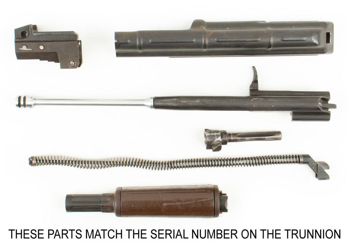 East German MPI KM AK-47 Parts Kit 7.62x39 - Fixed Stock - Matching - Serial KP7446