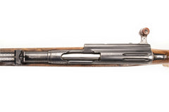 Swiss G1911 7.5x55mm Straight Pull Rifle 30.79" Barrel -  Matching Serial Numbers, Good Condition, Cracked Stock - C&R Eligible