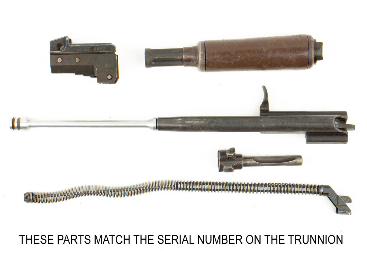 East German MPI KM AK-47 Parts Kit 7.62x39 - Fixed Stock - Matching - Serial KE3973