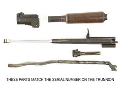 East German MPI KM AK-47 Parts Kit 7.62x39 - Fixed Stock - Matching - Serial KE3973
