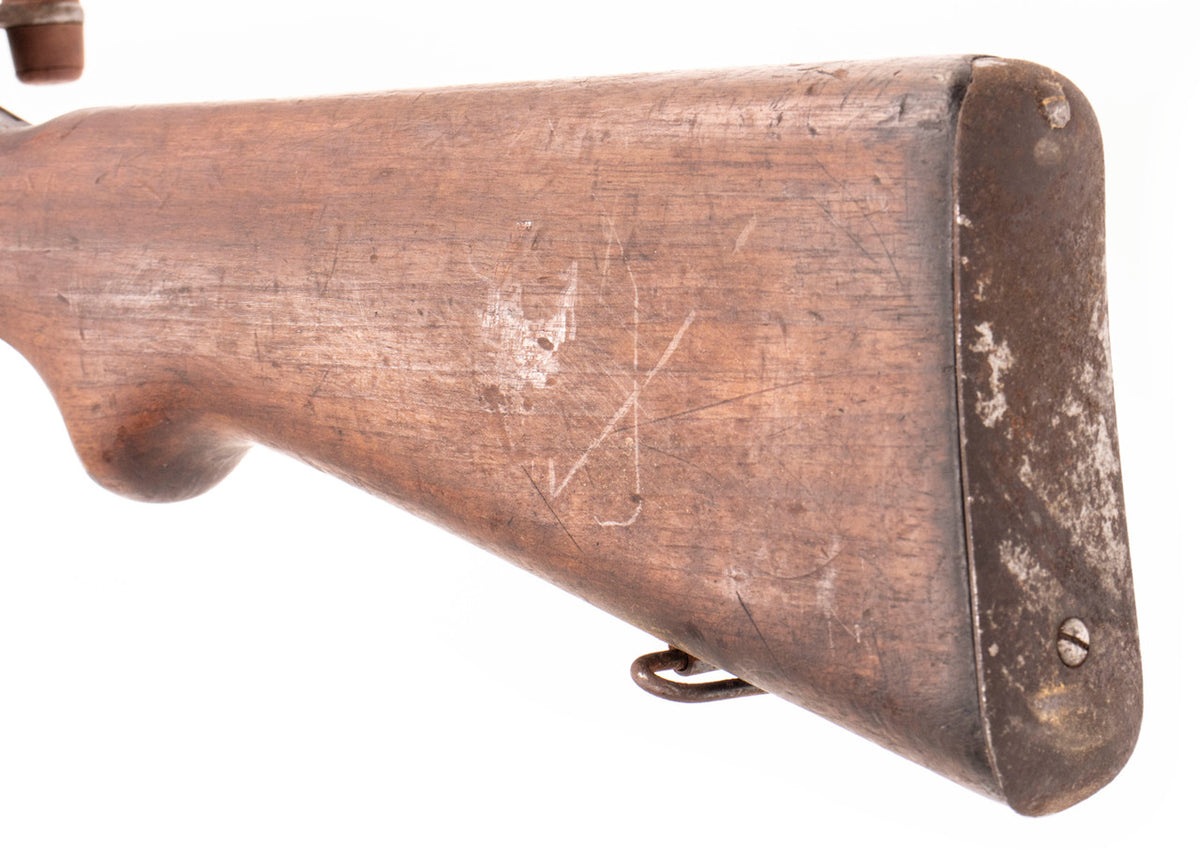 Swiss G1911 7.5x55mm Straight Pull Rifle 30.79" Barrel -  Matching Serial Number, Fair Condition, Charging Handle Knob Cracked/Broken - C&R Eligible