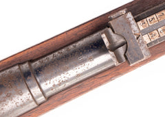 Swiss G1911 7.5x55mm Straight Pull Rifle 30.79" Barrel -  Matching Serial Number, Fair Condition, Charging Handle Knob Cracked/Broken - C&R Eligible